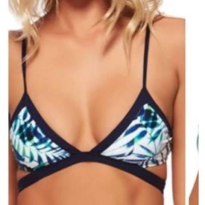 L*space Peruvian palm bikini top